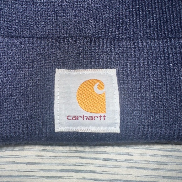 CARHARTT Men’s Black Knit Beanie - Picture 2 of 2
